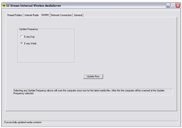 SMC WMR-AG - Configuration du logiciel media server - 3