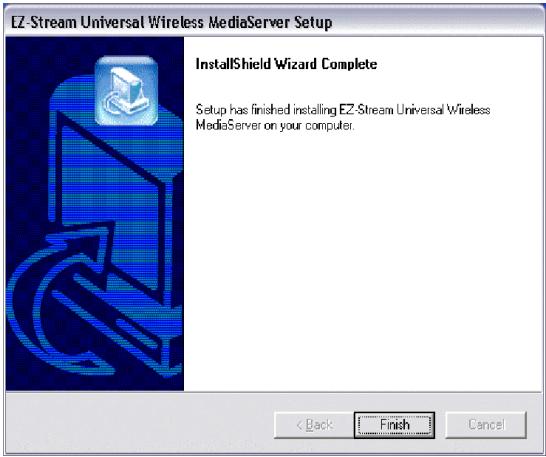 SMC WMR-AG - Installation du logiciel media server - 1