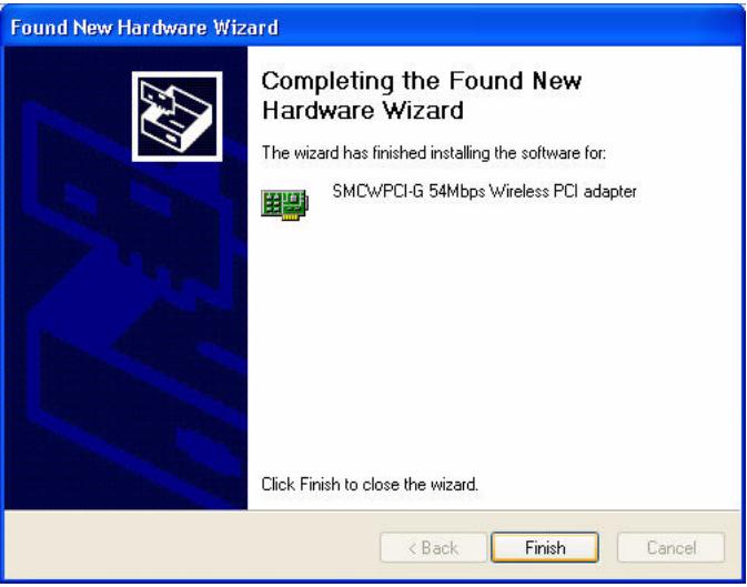 SMC WPCI-G - Hardware Installation - 2