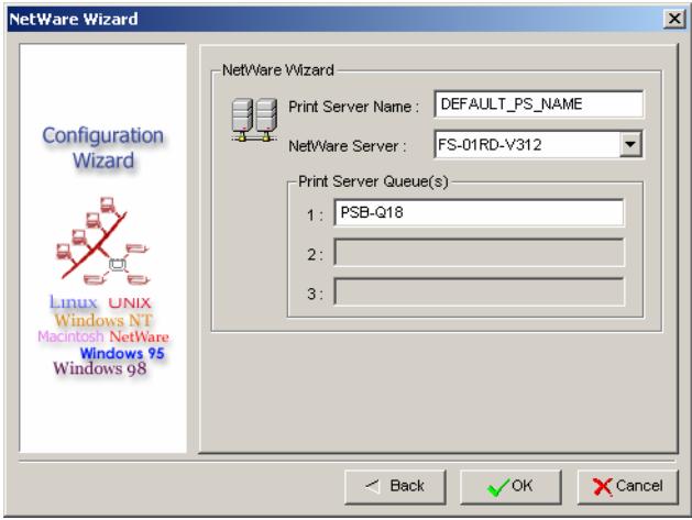 SMC WPS-G - NetWare Wizard - 1