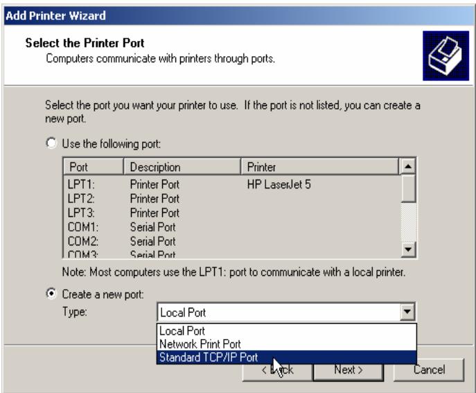 SMC WPS-G - Windows 2000/XP/2003 Standard TCP/IP Port Printing Installation - 1