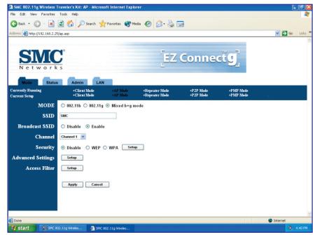 SMC WTK-G - Using the EZ Installation Wizard - 7