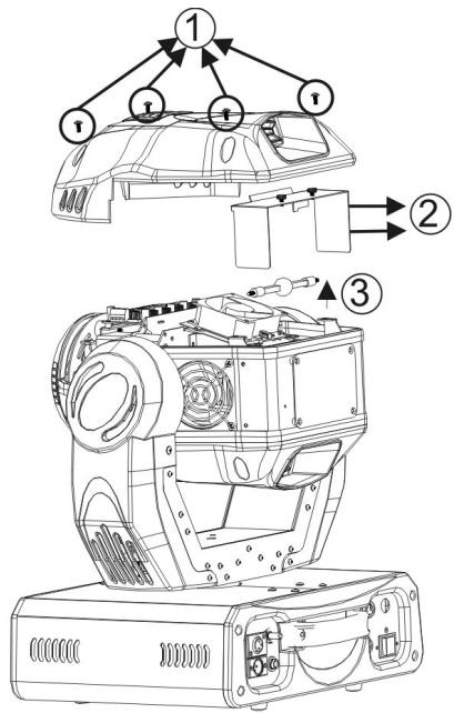 JBSYSTEMS LIGHT BT-575S - LAMP (RE)PLACEMENT - 2