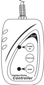 JBSYSTEMS LIGHT CYCLOPE - VIA DE MASTER/SLAVE FUNCIE EN INGEBOUWDE PROGRAMMA'S: - 1