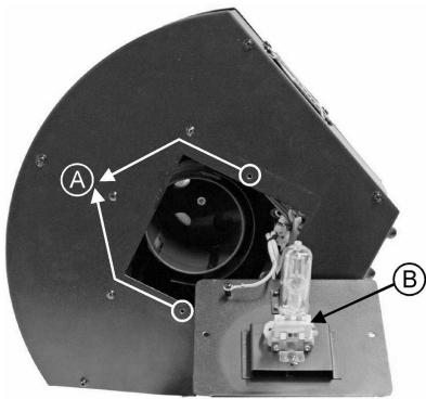 JBSYSTEMS LIGHT HELIOS - REEMPLAZO Y COLOCACION DE LA LÁMPARA - 2