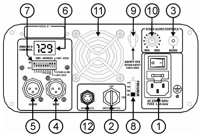 JBSYSTEMS LIGHT LASER BURST - ATENCIón RADIACION LÁSER - 2