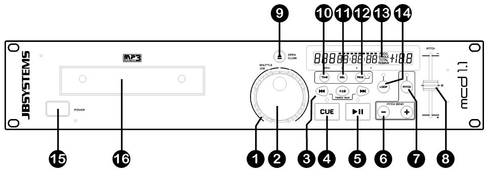 JBSYSTEMS LIGHT MCD 1.1 - CONTROLES Y FUNCIONES - 1