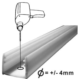 JBSYSTEMS LIGHT MLS-50 - Montaje conPEGUEs tornillos: - 1
