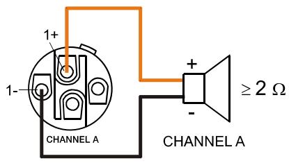 DYNACORD SL 1200 - Typical Speaker System Cabling - 2