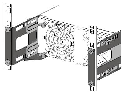 DYNACORD SL 900 - Befestigung der Endstufe - 2