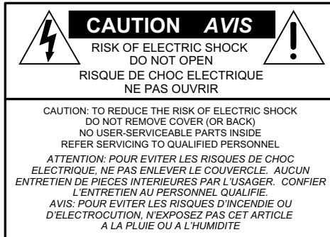 MACKIE BIGKNOB - PORTABLE CART WARNING - 2