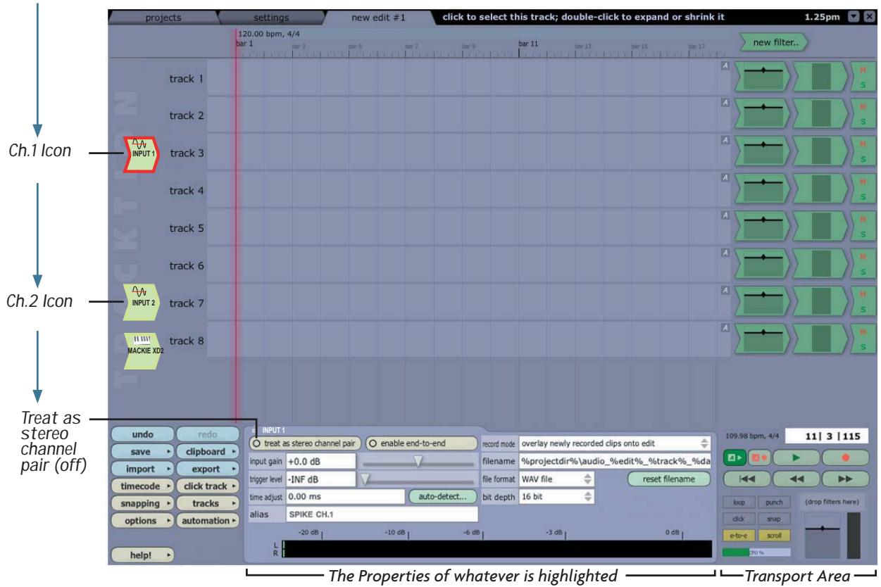 MACKIE SPIKE - Making a Recording - 9