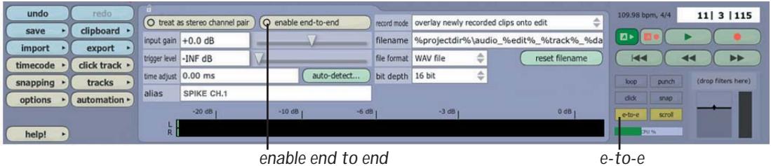 MACKIE SPIKE - Overdub (Software Monitoring) - 1