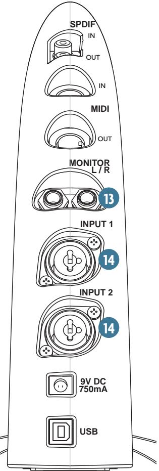 MACKIE SPIKE - INPUT 1 and 2 - 2