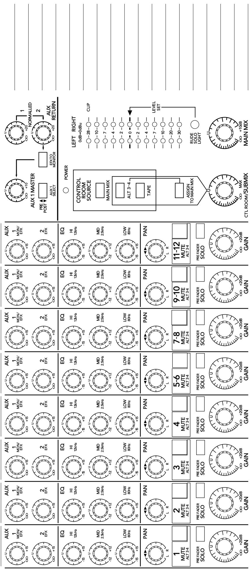 MACKIE 1202-VLZ PRO - MULTS AND "Y"s - 6