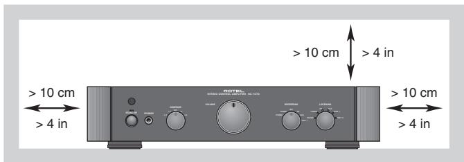 ROTEL RC-1070 - CAUTION RISK OF ELECTRIC SHOCK DO NOT OPEN - 9