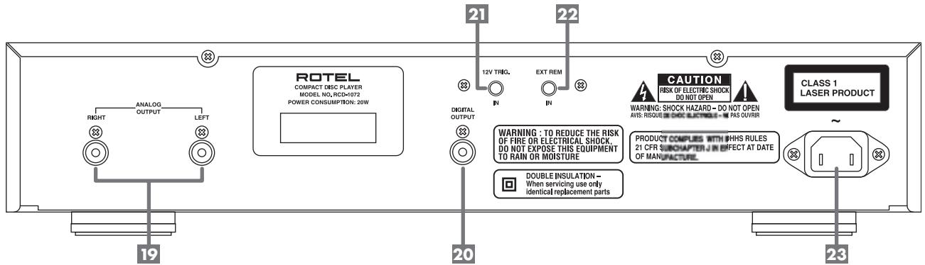 ROTEL RCD-1072 - Important Safety Instructions - 3
