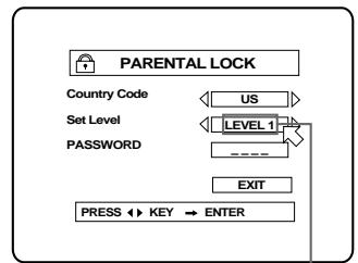 ROTEL RDV-985 - Setting Parental Lock for the First Time - 3