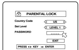 ROTEL RDV-985 - Setting Parental Lock for the First Time - 4