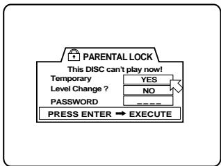 ROTEL RDV-985 - Temporarily Release Parental Lock - 1