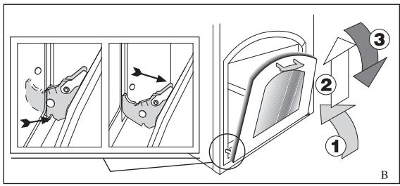 CASTOR CFR3S - Unhooking the doors. - 2