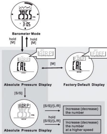 IROX ER2 - Barometer Mode - Absolute Pressure Adjustment - 1