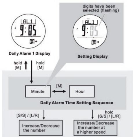 IROX ER2 - Daily Alarm Mode - Setting the Alarm - 1