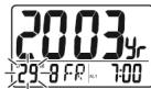 IROX HB90 - TO SET THE TIME AND DATE MANUALLY - 5