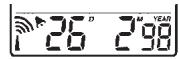 IROX IBR923 - Setting the calendar - 1