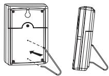 IROX IBR923 - HOW TO WALL MOUNT OR USE THE TABLE STAND (REMOTE UNIT) - 2