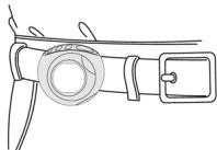 IROX PE108N - Porter correctement le podomètre - 1