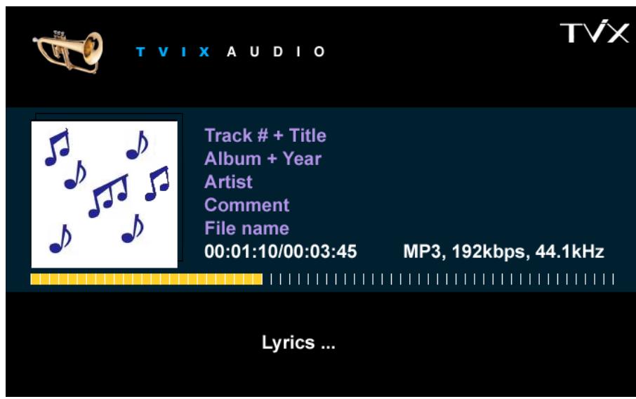 TVIX HD M-4100SH - Audio Playback - 1