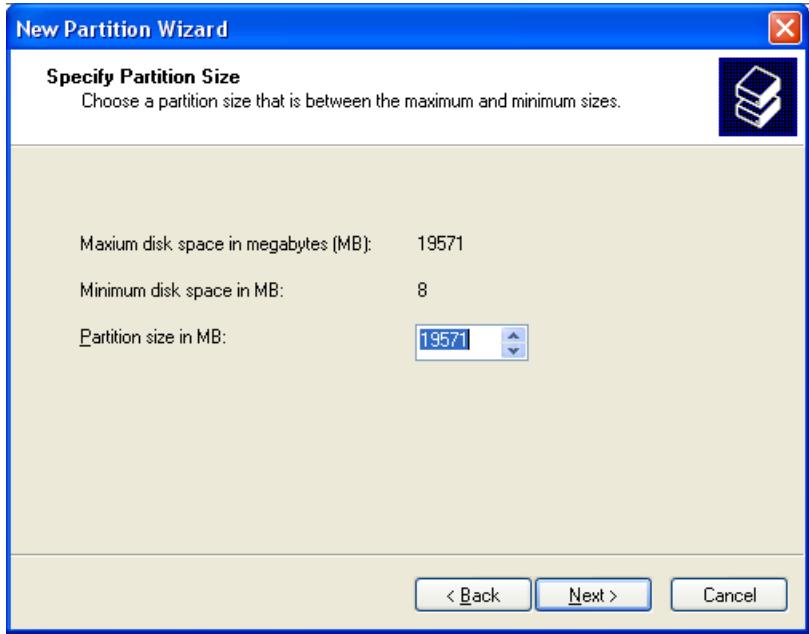 TVIX HD M-4100SH - Making a Partition and Formatting the HDDs under Windows 2000 / XP / VISTA - 4