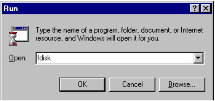 TVIX HD M-5000A - Making a Partition and Formatting the HDDs under Windows 98SE / ME - 1