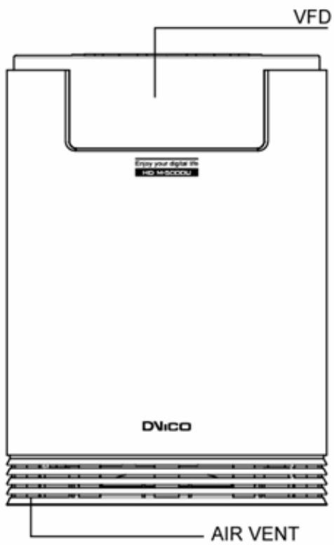 TVIX HD M-5000U - Front VFD - 1