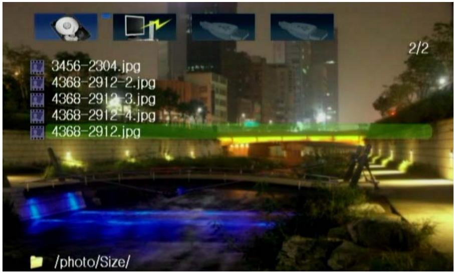 TVIX HD M-5000U - Using Wallpaper - 2