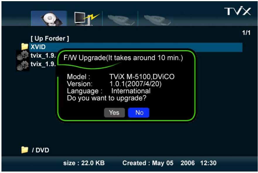 TVIX HD M-5100SH - How to Upgrade the Firmware - 1