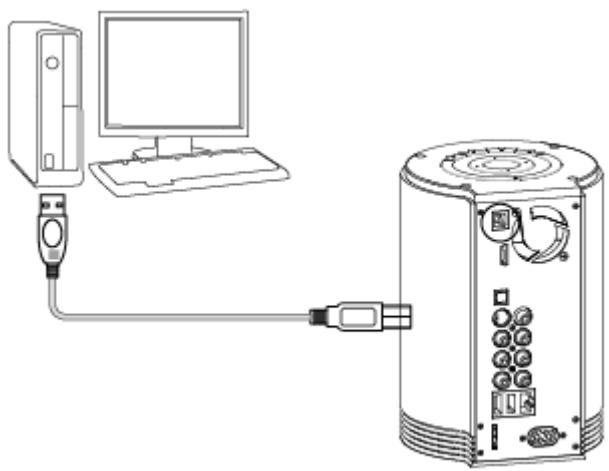 TVIX HD M-5100SH - Using USB Connection with the PC - 1