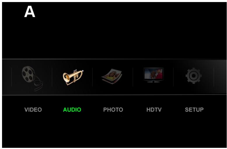 TVIX HD M-5100SH - Play Audio Files - 1