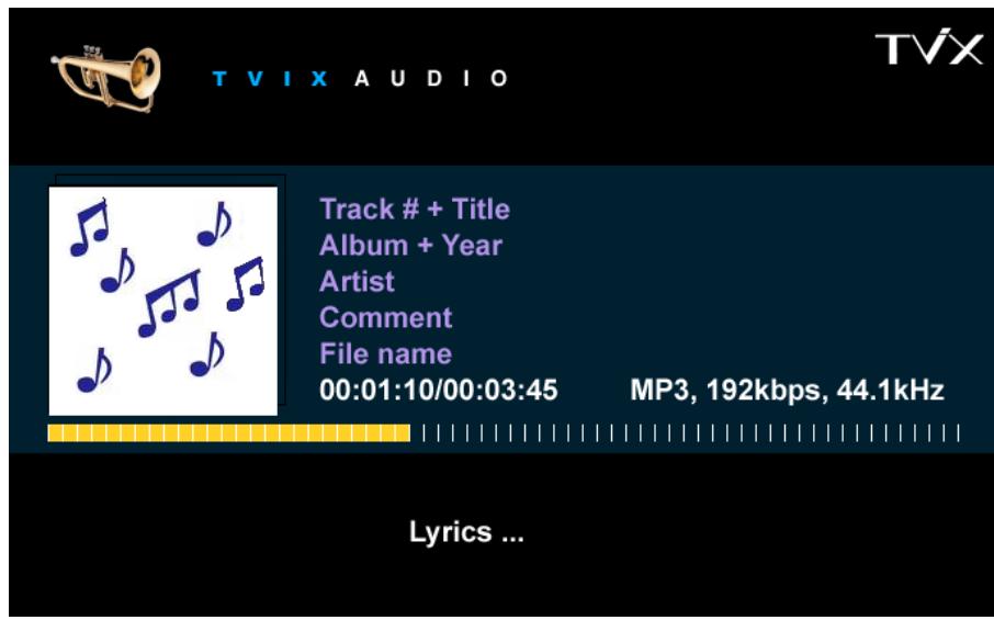 TVIX HD M-5100SH - Audio Playback - 1