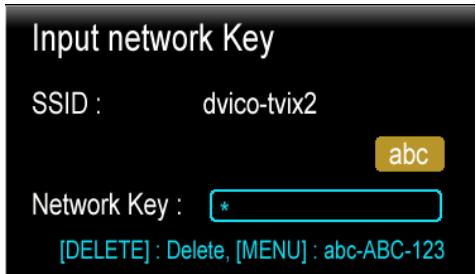 TVIX HD M-6500A - [ Configure Wireless Network ] - 2