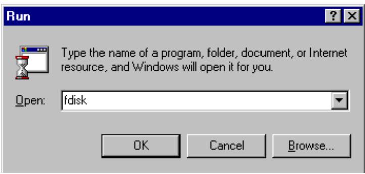 TVIX HD M-6500A - Making a Partition and Formatting the HDDs under Windows 98SE / ME - 1