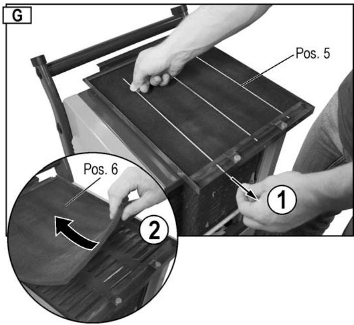 ATIKA ALE 800 - Démontage du filtre - 2