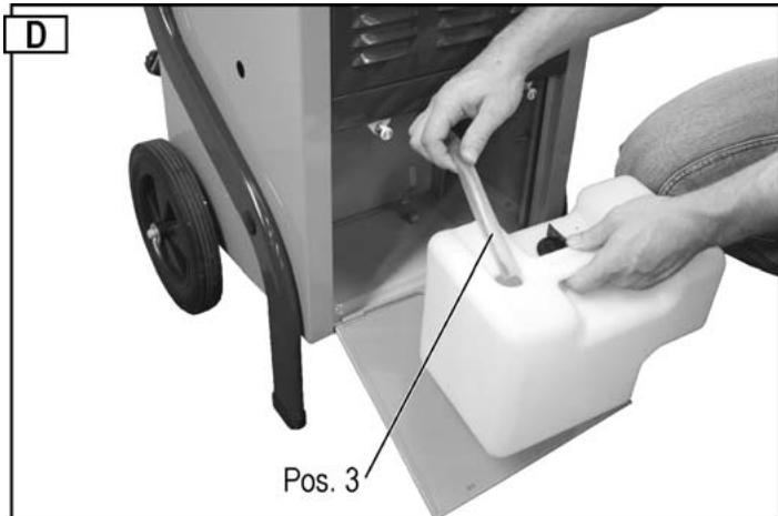ATIKA ALE 800 - Verwijden van de wateropvangbak - 3