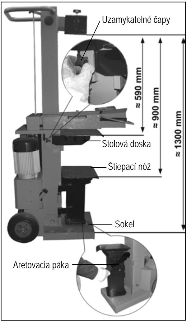ATIKA ASP 10 N-400 - Práce so štiepačkou palivového dreva - 3