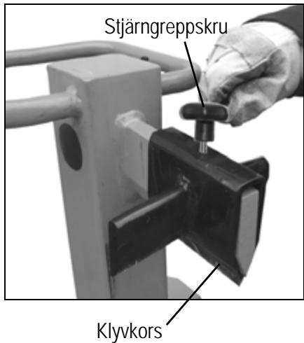 ATIKA ASP 10 N-400 - Justera klyvkorset - 1