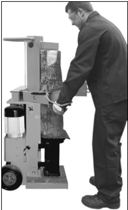 ATIKA ASP 10 N-400 - - Splitting long wood: - 1