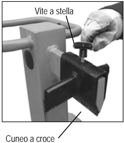 ATIKA ASP 10 N-400 - Regolazione del cuneo a croce: - 1