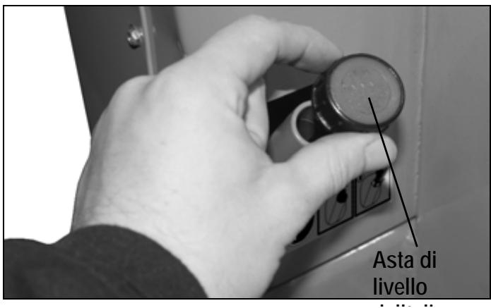 ATIKA ASP 10 N-400 - Come si verifica il livello dell'olio? - 2