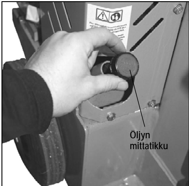 ATIKA ASP 11 N - Miten tarkistetaan öljytaso? - 2